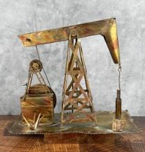 Oil Derrick Music Box