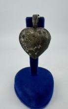 Sterling Silver Heart Locket Pendant