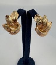 Crosse 10k Gold Plated Earrings