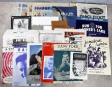 Group of Antique Sheet Music and Ephemera