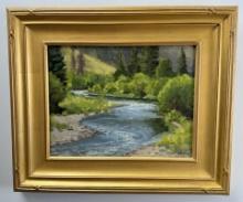 Ralph Oberg Cody Wyoming Oil Painting