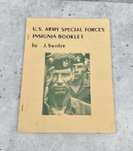 US Army Special Forces Insignia Booklet