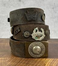 WW1 WWI German Hate Belt Bring Back Souvenir