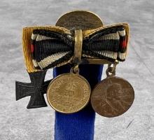 German Empire Miniature Medals Button Decorations