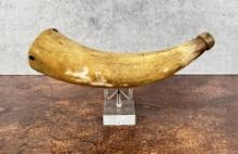 Antique Montana Frontier Powder Horn