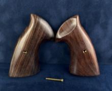 Smith & Wesson K Frame Rosewood Pistol Grips