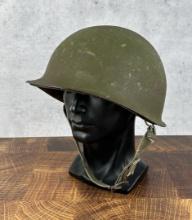 Named Vietnam War M1 Rear Seam Army Helmet