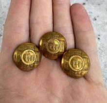 Spanish American War Veterans Buttons