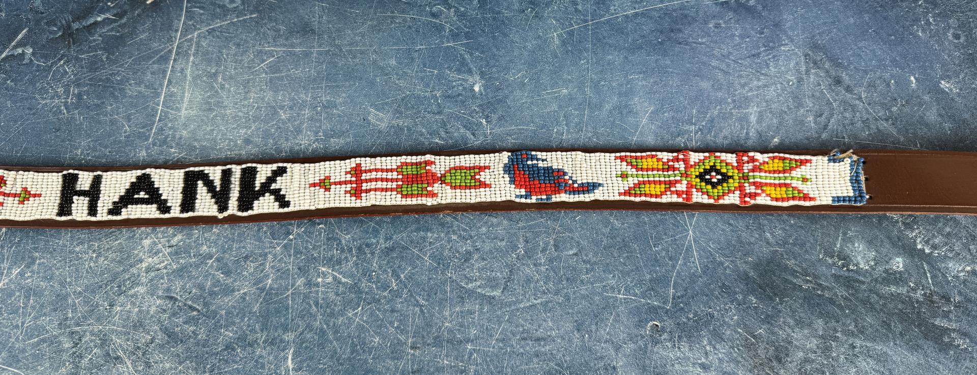 Order of the Arrow Boy Scout Beaded Belt
