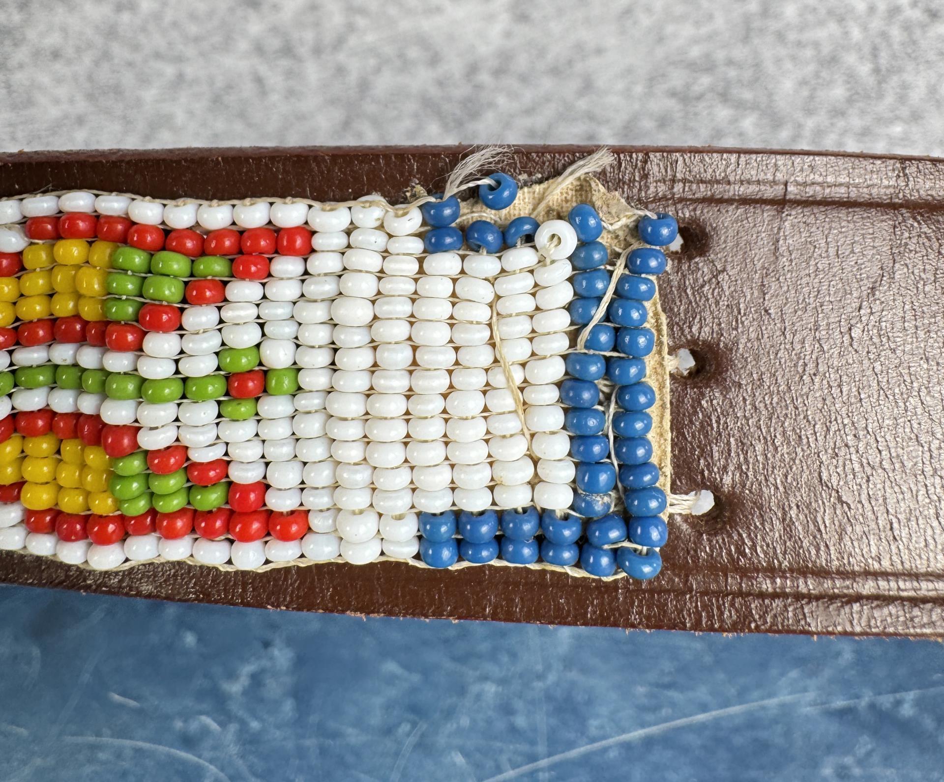 Order of the Arrow Boy Scout Beaded Belt