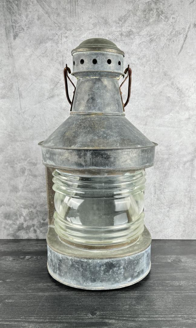 Antique Norwegian Pedersen Ships Lantern