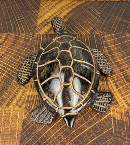 Bronze Sea Turtle Paperweight