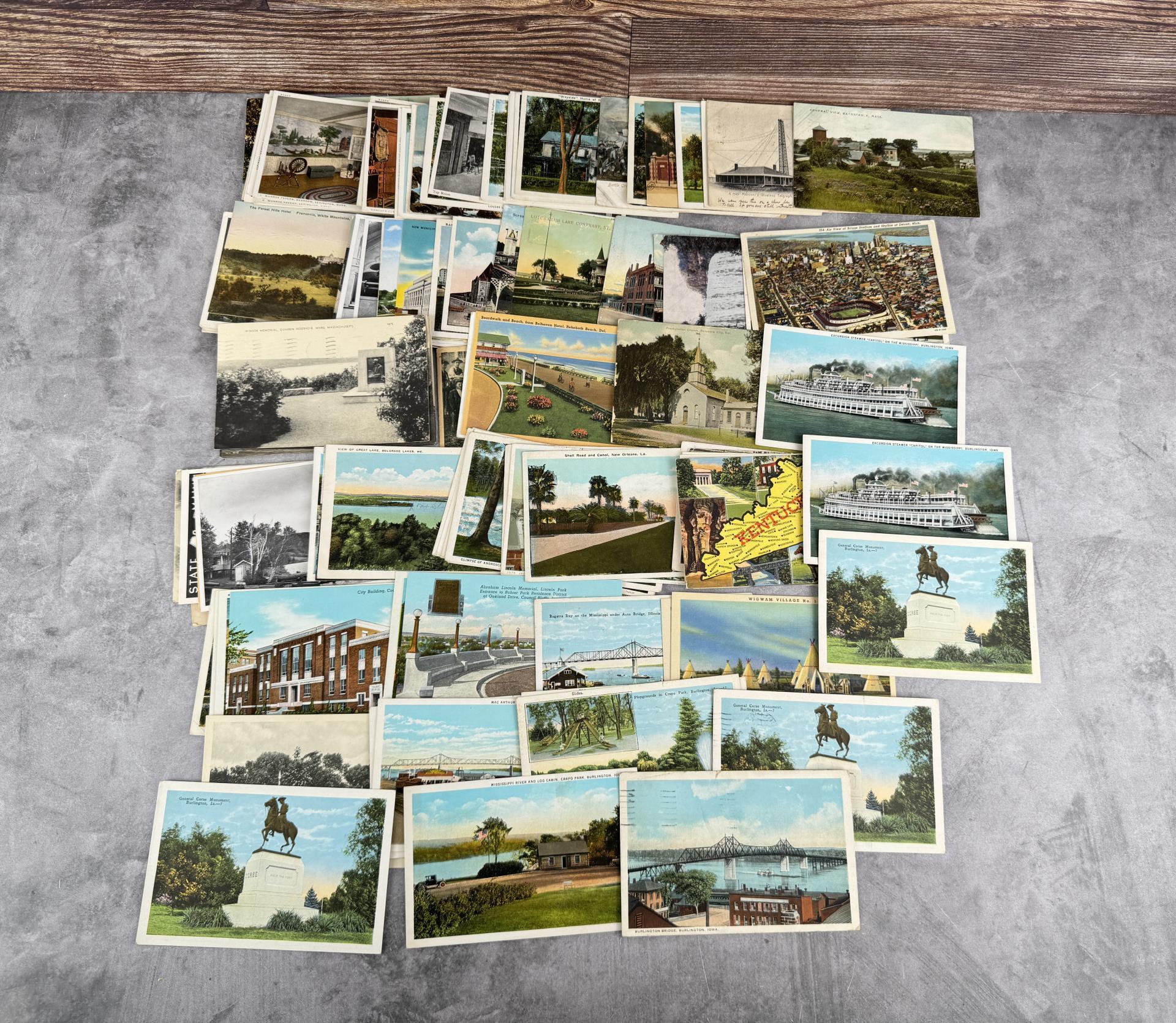 Large Collection of Antique Postcards