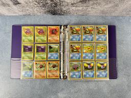 Binder of WOTC Base Set Pokemon Cards