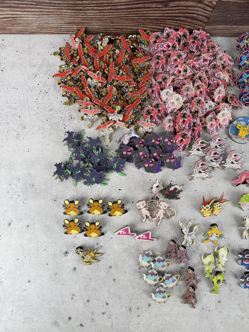 Collection of Enamel Pokemon Pins