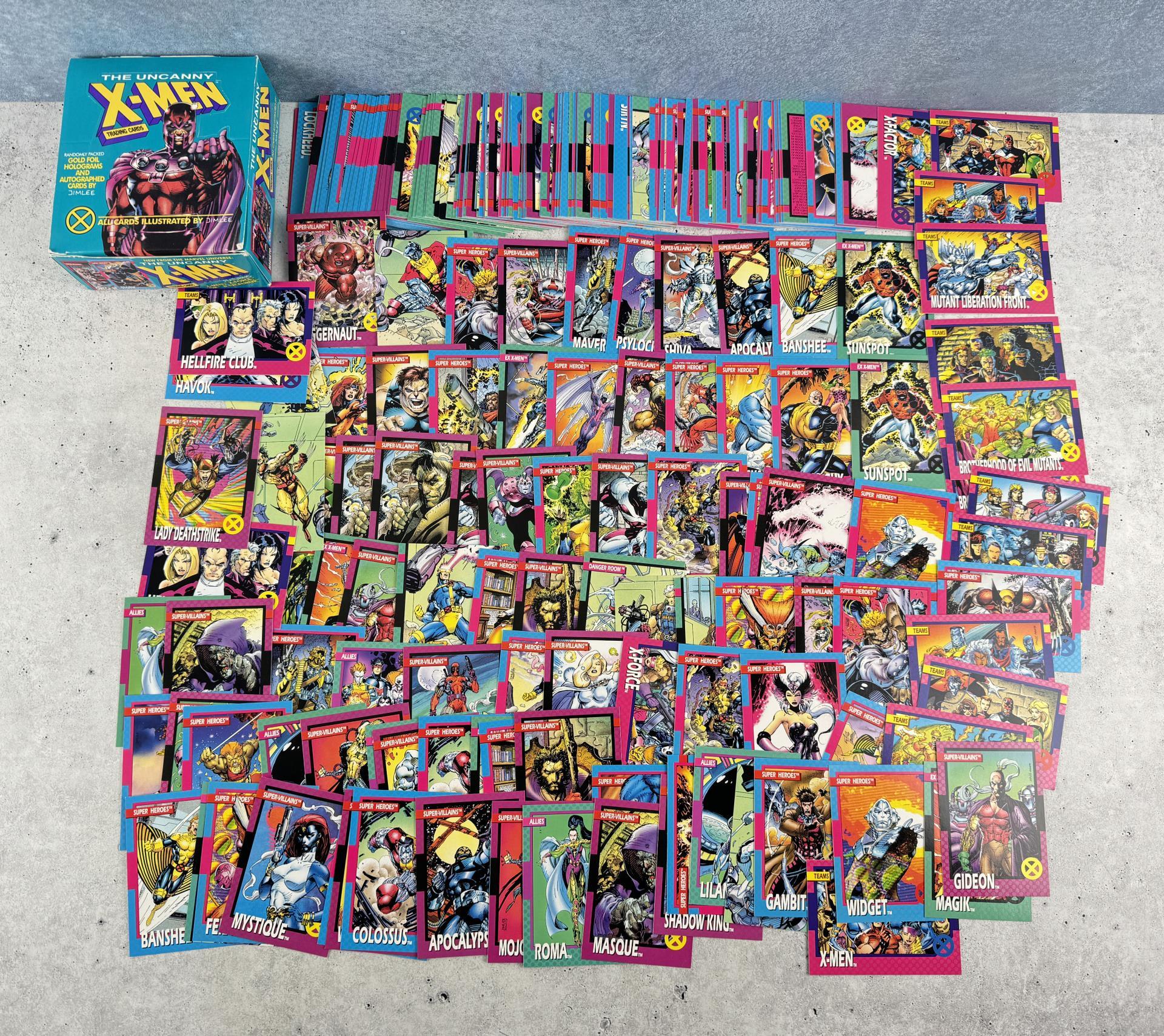 1992 X Men 1994 Fleer X Men Cards