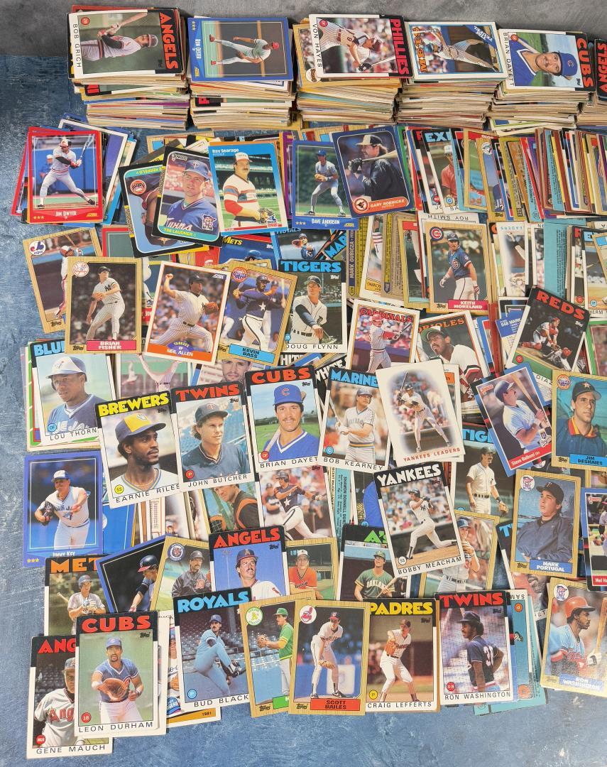 Huge Collection of Baseball Cards