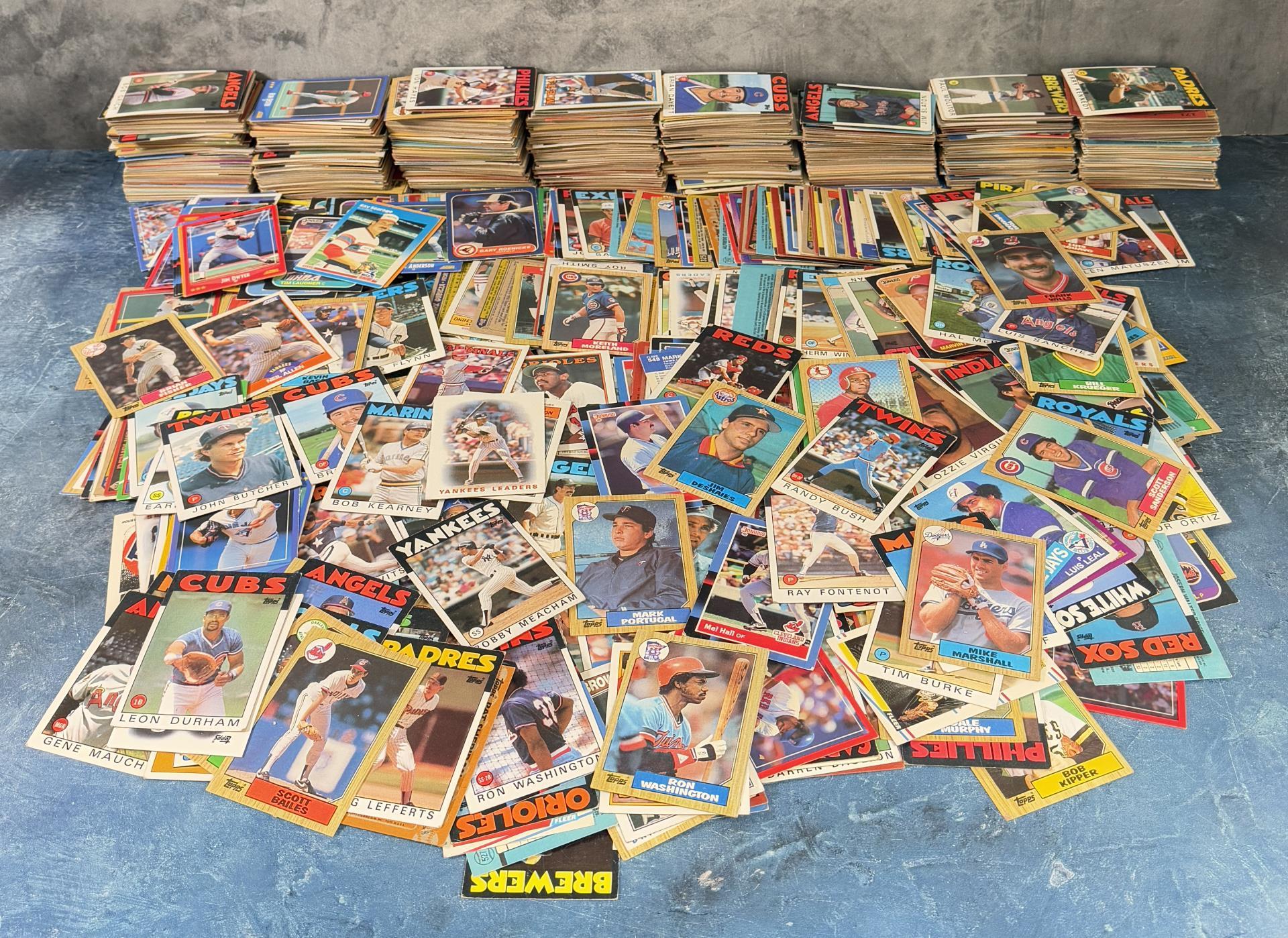 Huge Collection of Baseball Cards