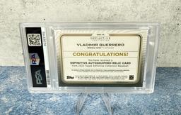 2023 Topps Definitive Vladimir Guerrero PSA 10