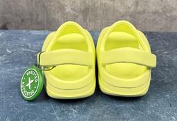 Yeezy Slide Glow Green GX6140 Size 5k New in Box