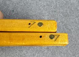 Miniature Salesman Sample Snowshoes