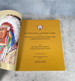 Blackfeet John L. Cutapuis Clarke Wood Sculptor