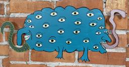 Steve Burnley Folk Art Critters Peep Floyd