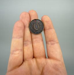White Brothers & Company Willow Calf Token