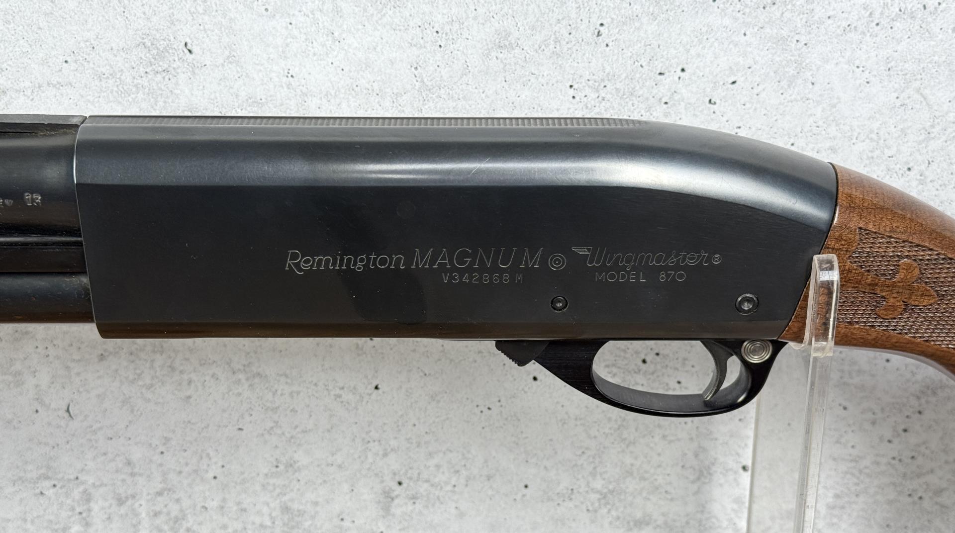 Remington Wingmaster Model 870 Magnum 12ga Shotgun
