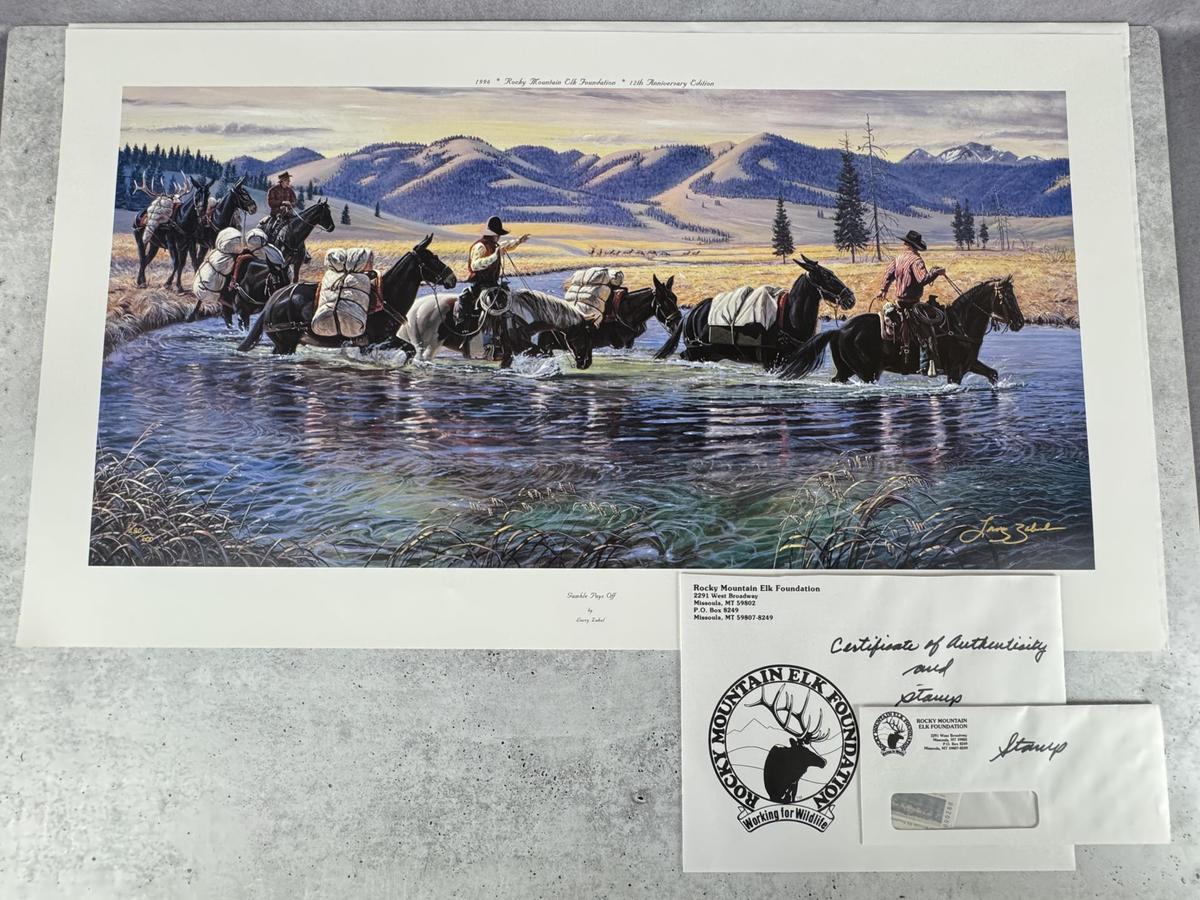 Larry Zabel Gamble Pays Off Print