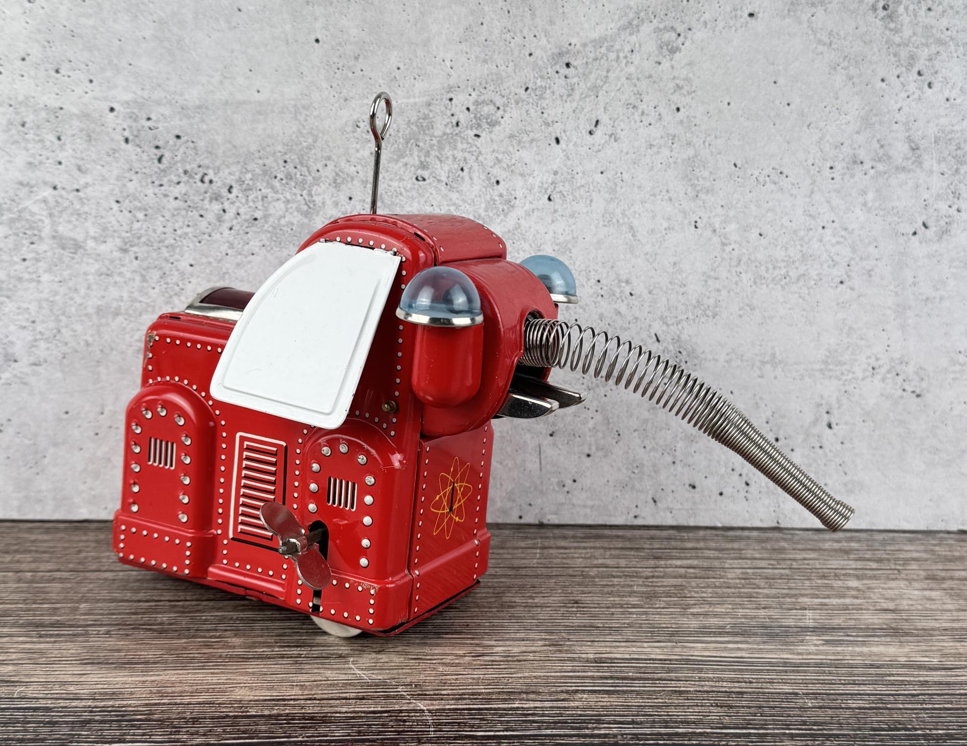 KO Japan Wind Up Robot Space Elephant Toy