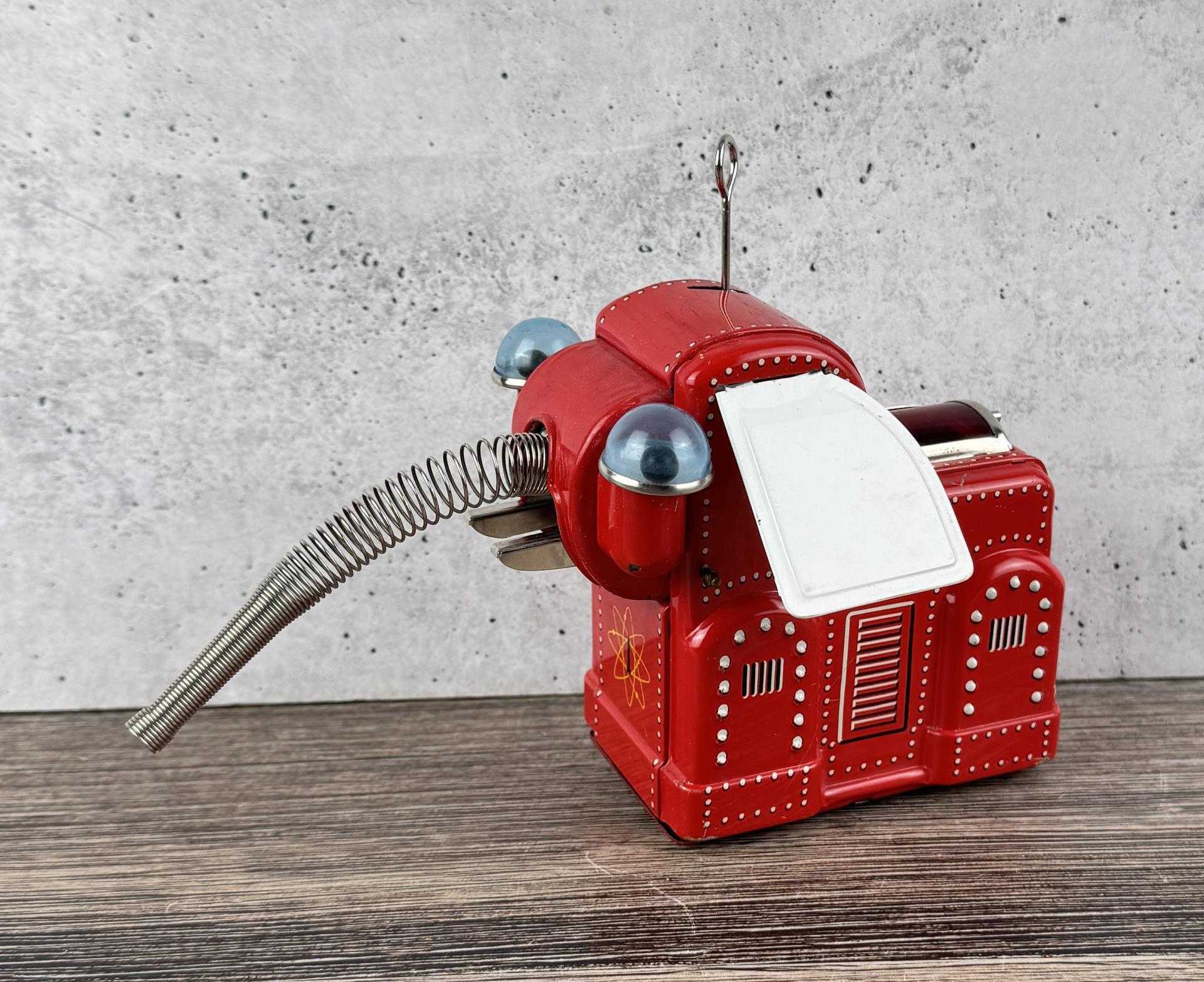 KO Japan Wind Up Robot Space Elephant Toy
