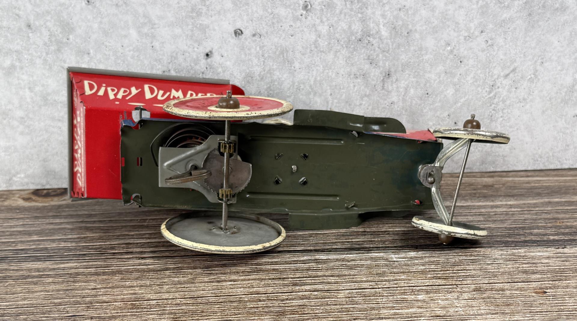Marx Dippy Dumper Popeye Tin Wind Up Toy