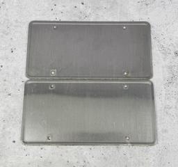 Retired Montana Highway Patrol License Plate Set