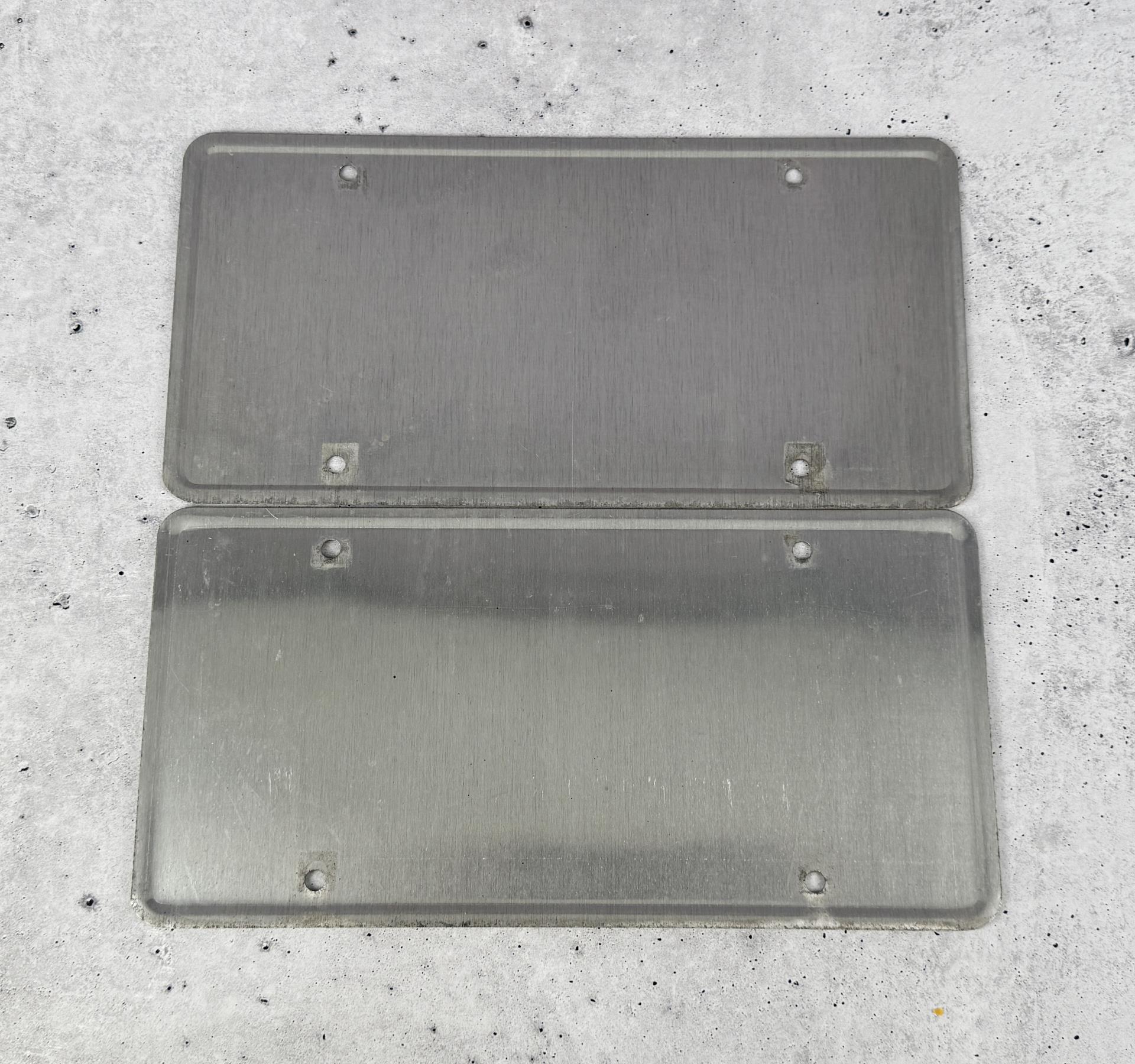 Retired Montana Highway Patrol License Plate Set