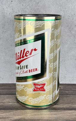 Miller High Life Beer Trash Can