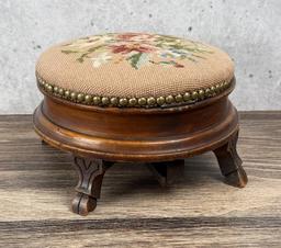 Victorian Spittoon Footstool