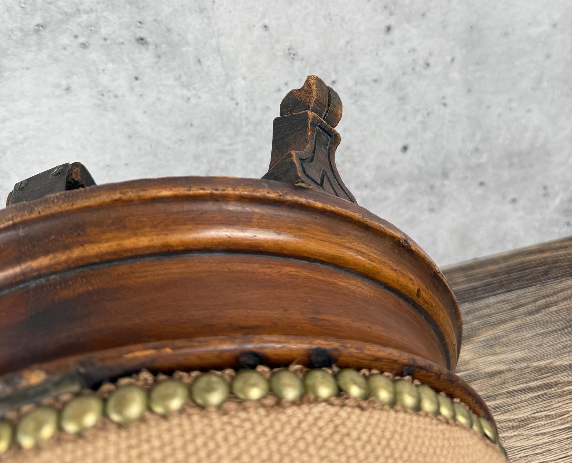 Victorian Spittoon Footstool