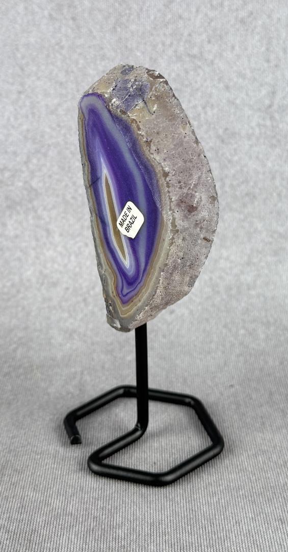 Purple Brazilian Banded Agate