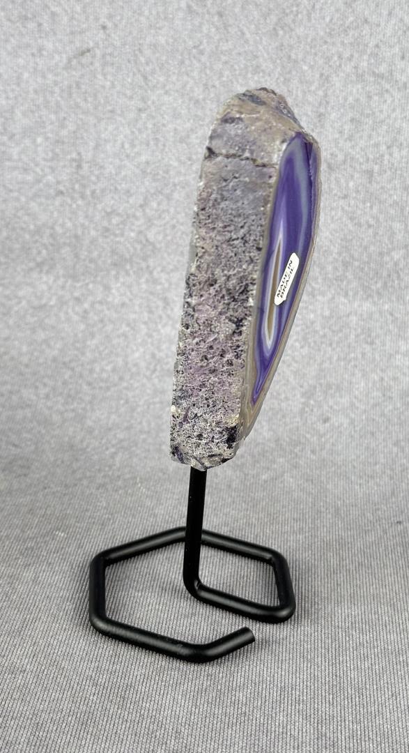 Purple Brazilian Banded Agate