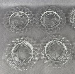 Group Of Fostoria American Salad Plates