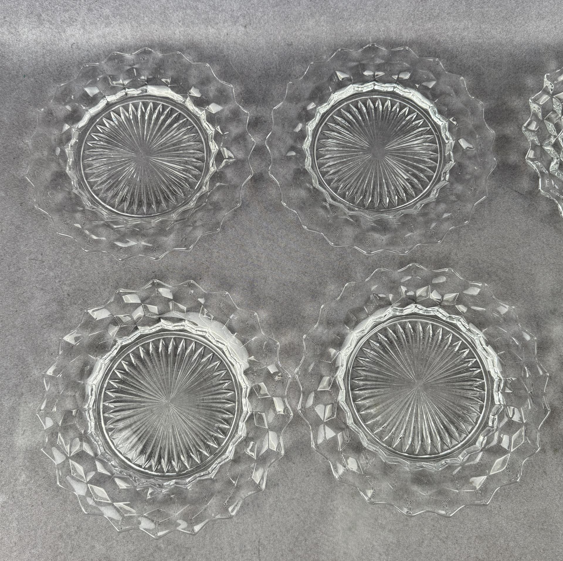 Group Of Fostoria American Salad Plates