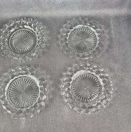 Group Of Fostoria American Salad Plates
