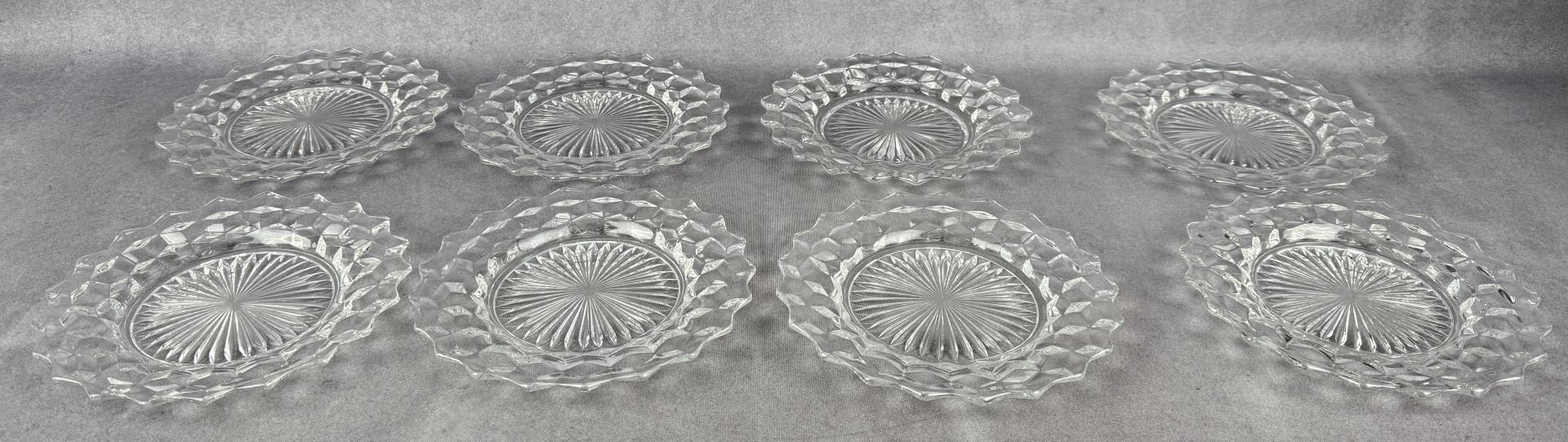 Group Of Fostoria American Salad Plates