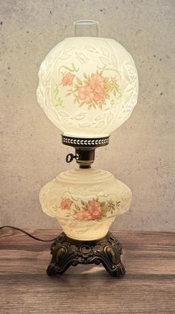 Phoenix Lamp Co Wild Roses Gone With Wind Lamp