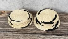 Rwanda Woven Basket Coasters