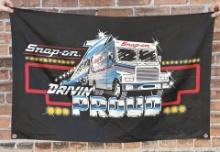 Snap On Drivin Proud Tools Banner Sign