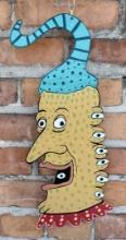 Steve Burnley Folk Art Critters Hind Site Hammy