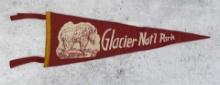 Glacier National Park Montana Souvenir Pennant