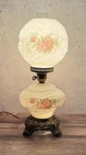 Phoenix Lamp Co Wild Roses Gone With Wind Lamp